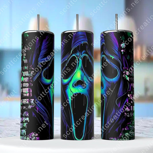 Scream Ghostface Tumbler