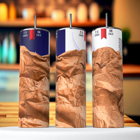 Brown Bag Beer Tumbler