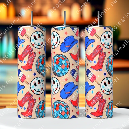 Cowboy American Tumbler
