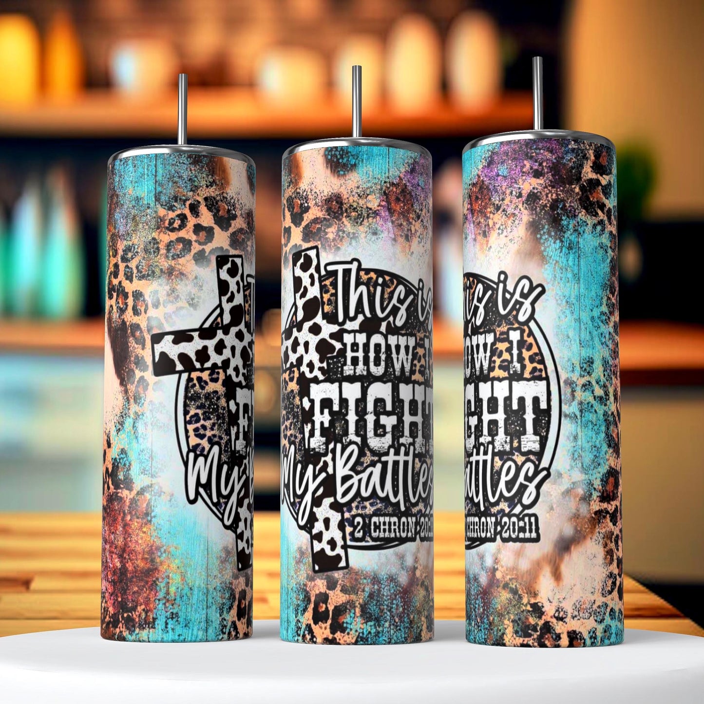 This How I Fight my Battle Tumbler