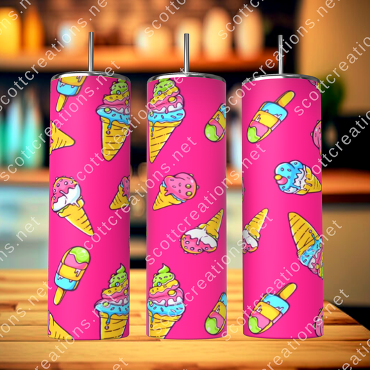 Ice cream Summer Tumbler