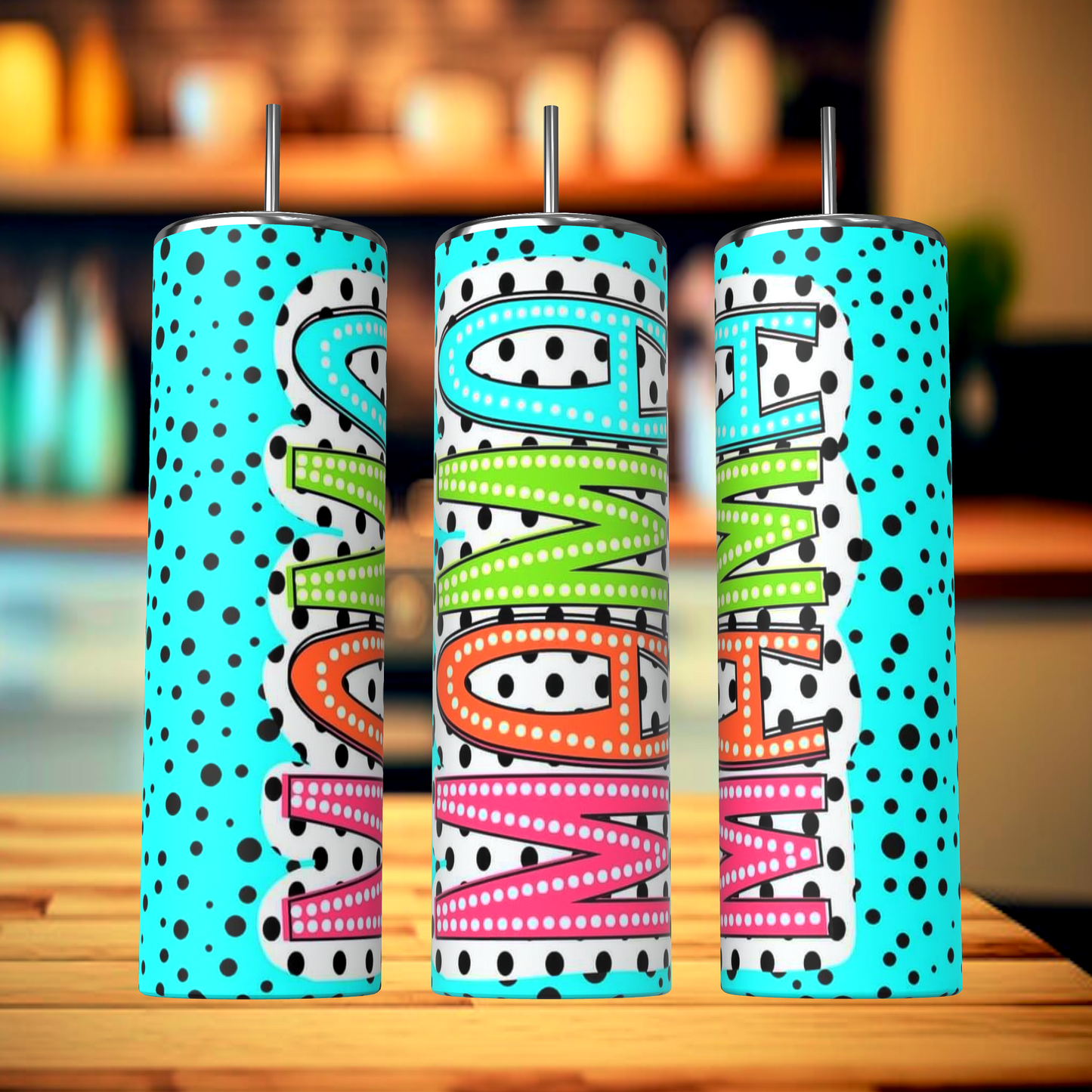 Blue Mama Bubble Tumbler