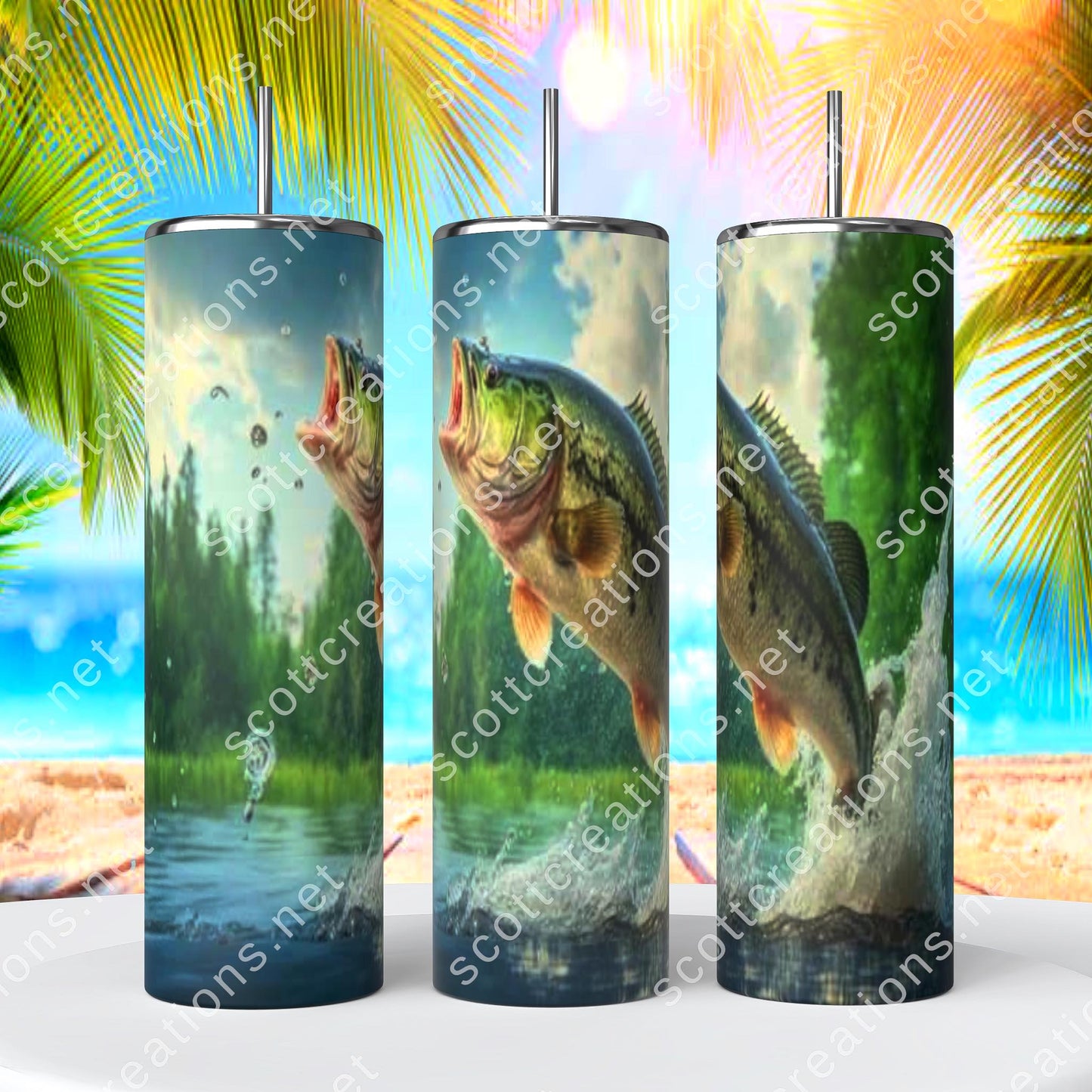 Bass Fish Tumbler