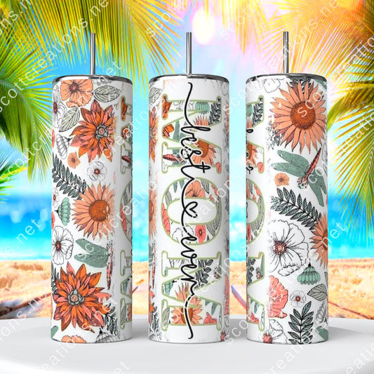 Flower Mama Tumbler