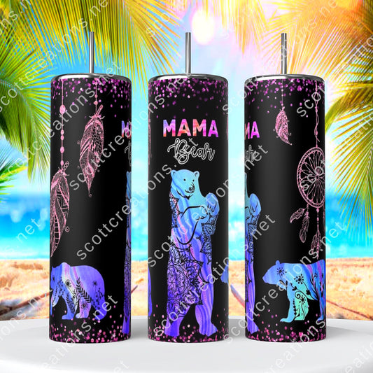 Mama Bear Dreamcatcher Tumbler