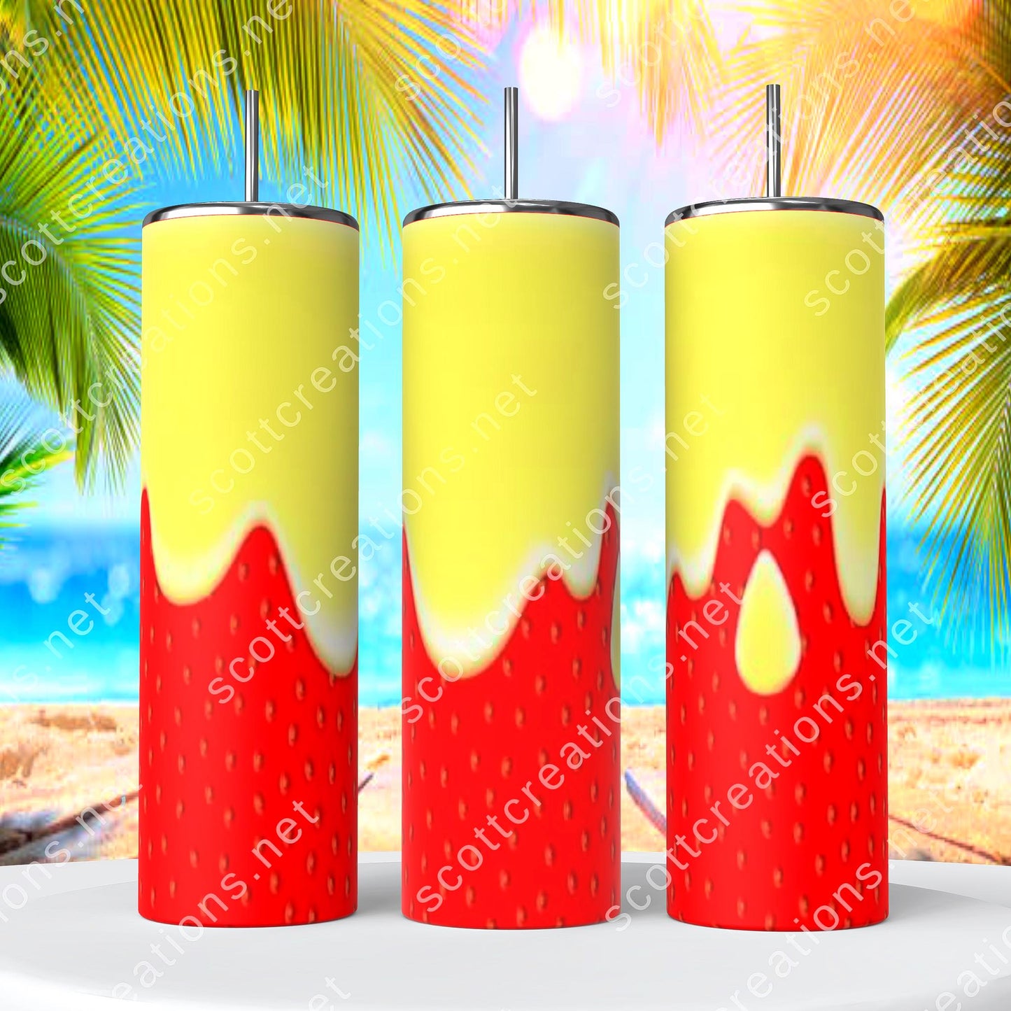 Strawberry Cream Tumbler