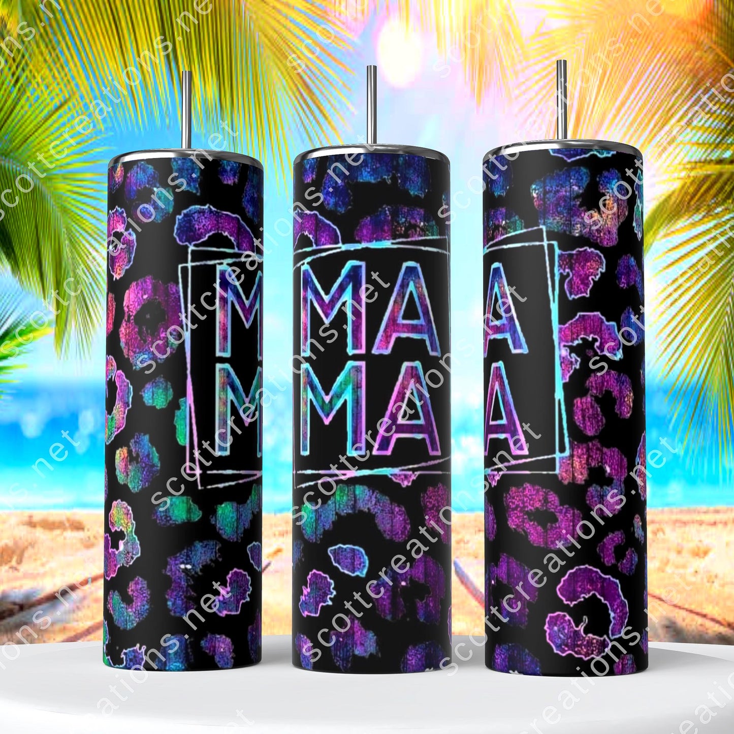 Mama Leopard Tumbler