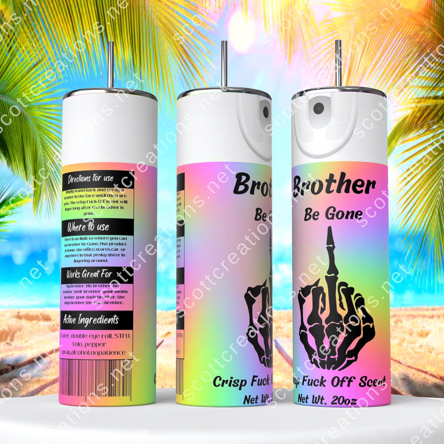 Brother Spray 4 Tumbler