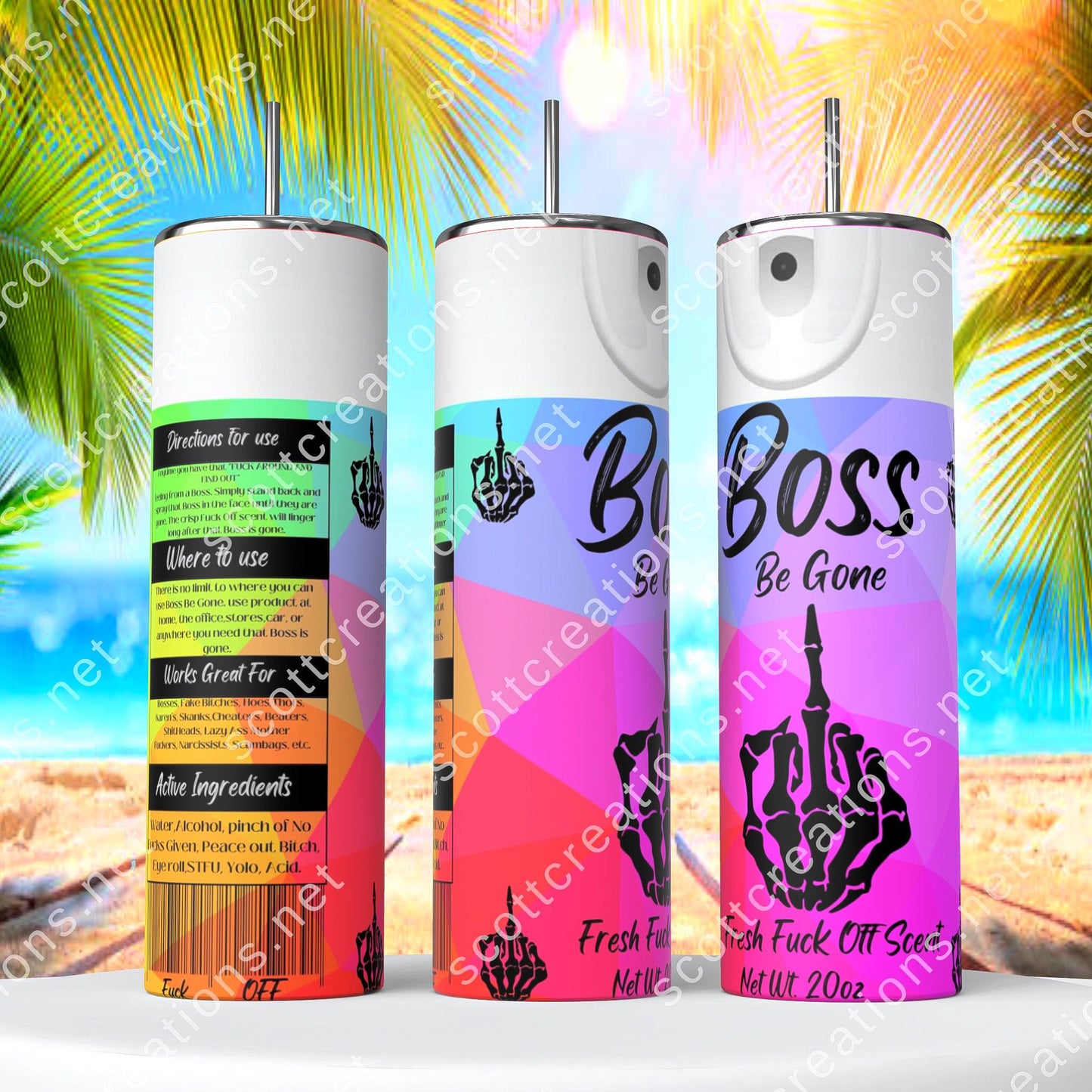 Boss Spray 3 Tumbler