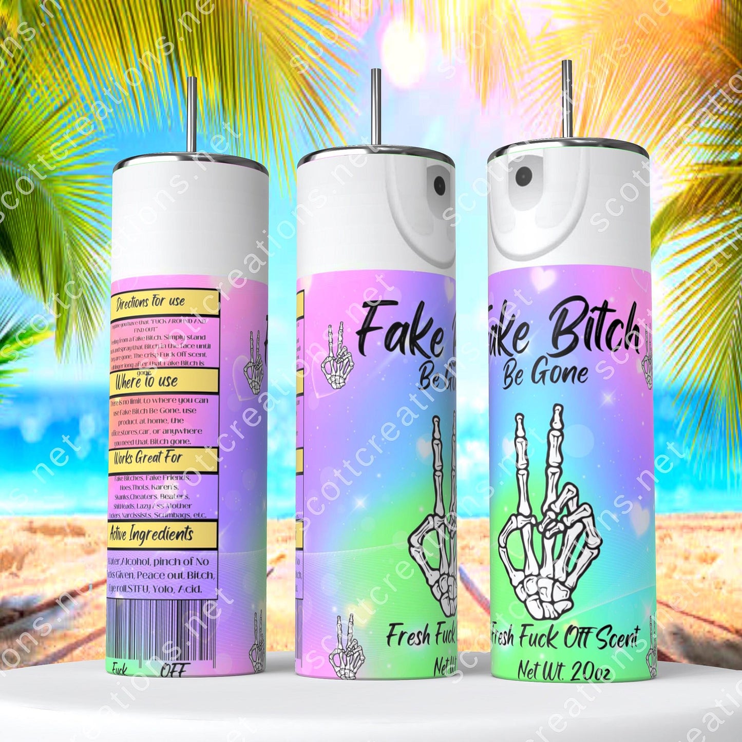 Bitch Spray 6 Tumbler