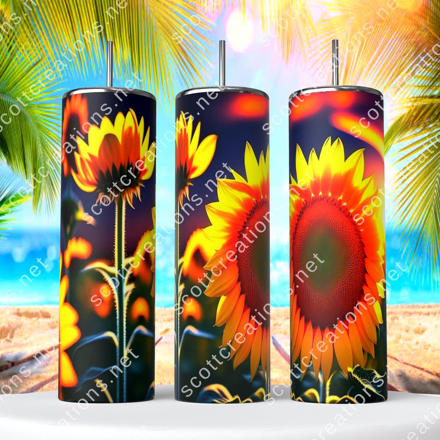 Bright Sunflower Tumbler