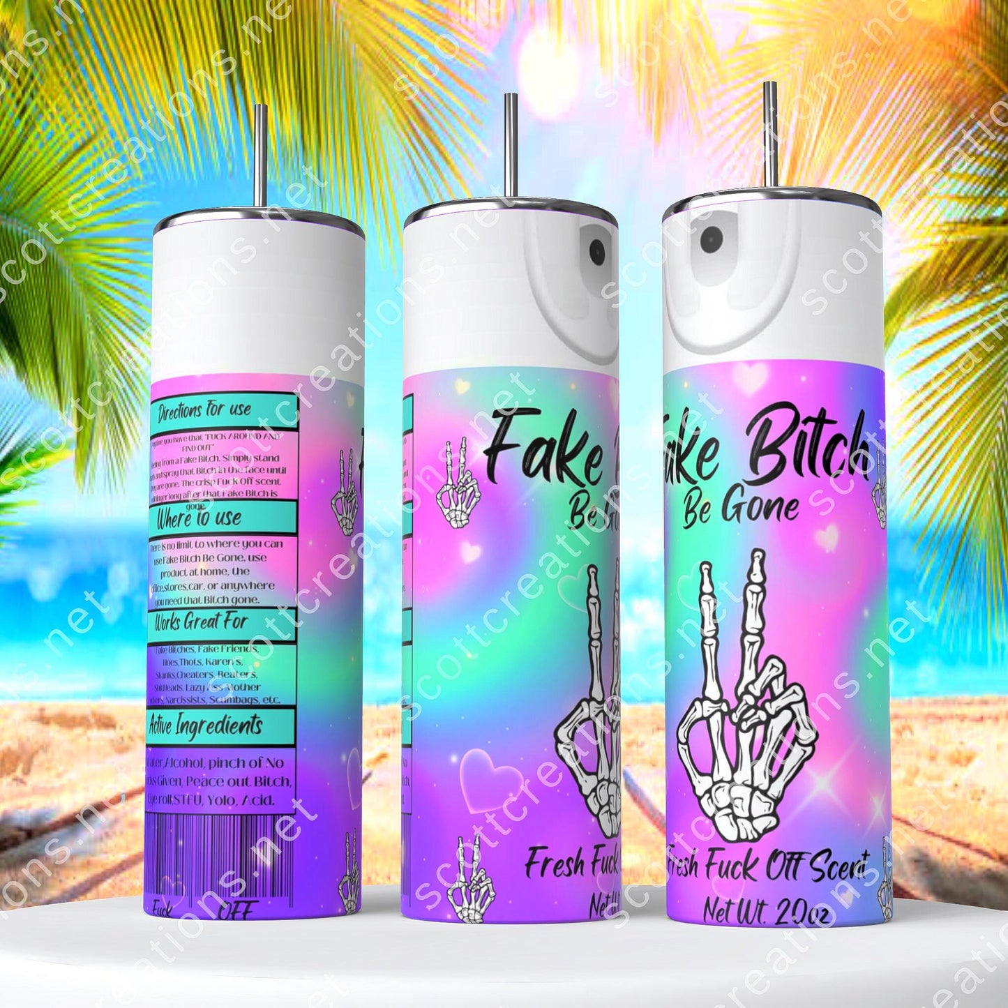 Bitch Spray 5 Tumbler