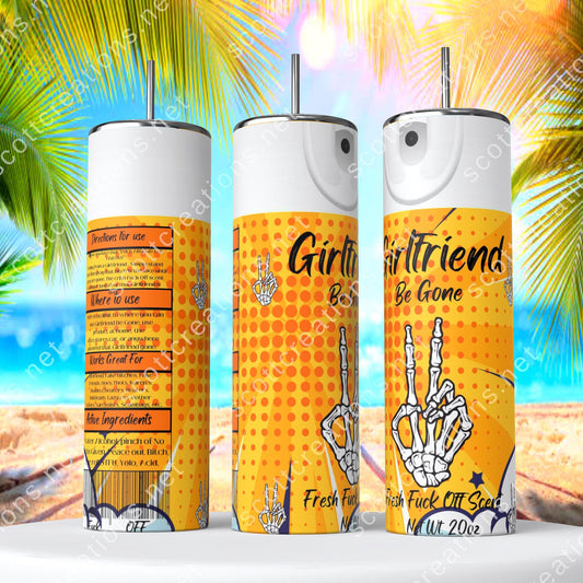 Girlfriend Spray 1 Tumbler