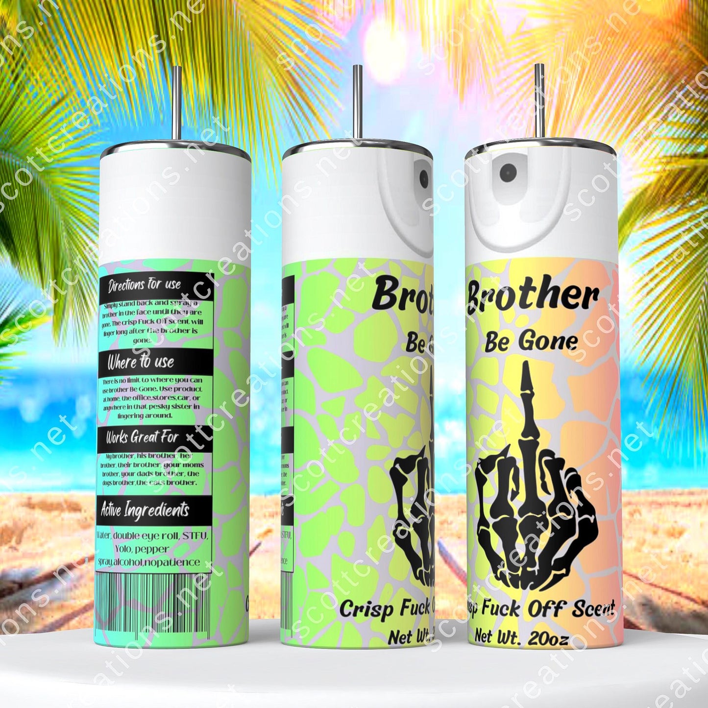 Brother Spray 5 Tumbler