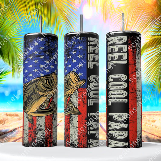 Reel Cool Papa Tumbler