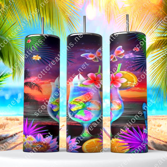 Drink by the Beach Tumbler