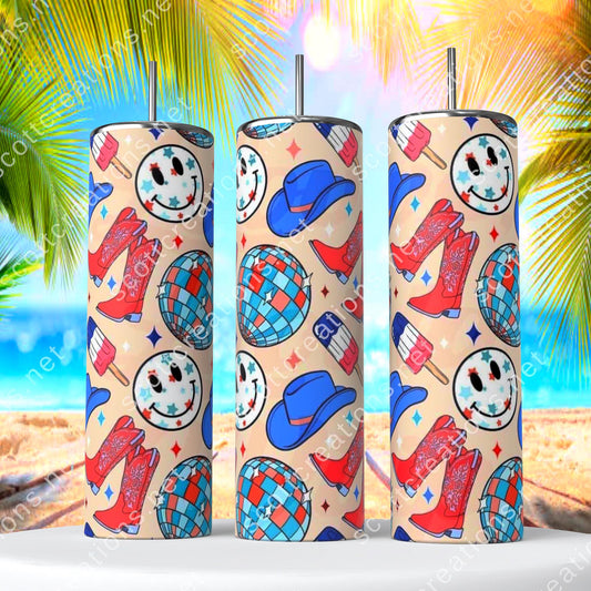 American Boots Smile Tumbler