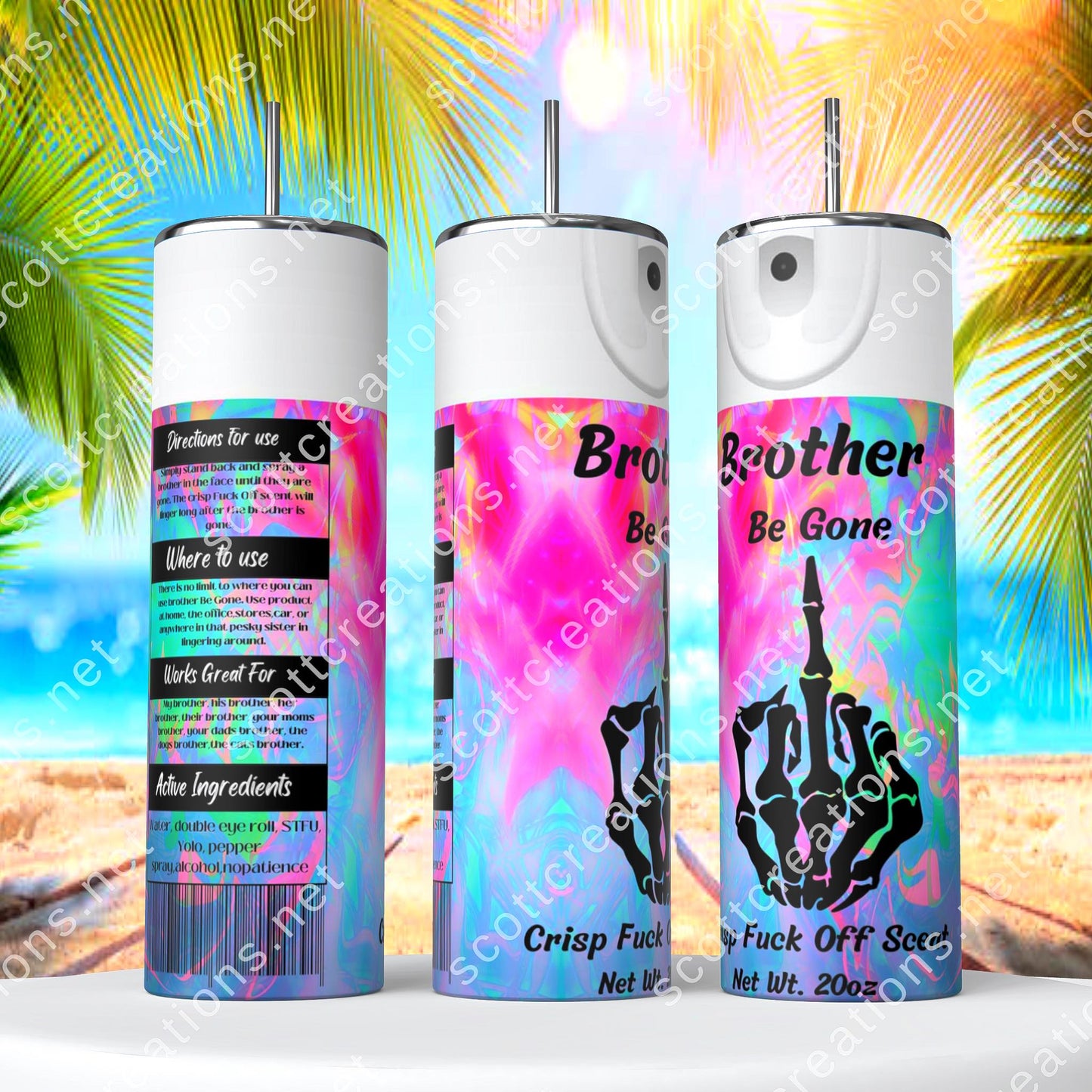 Brother Spray 3 Tumbler