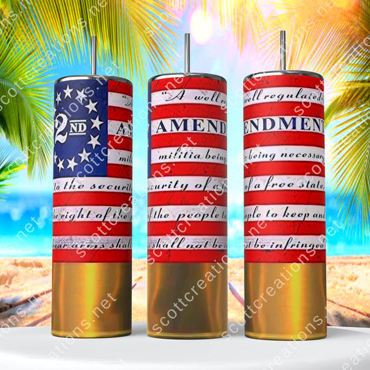 2nd Amendment Tumbler