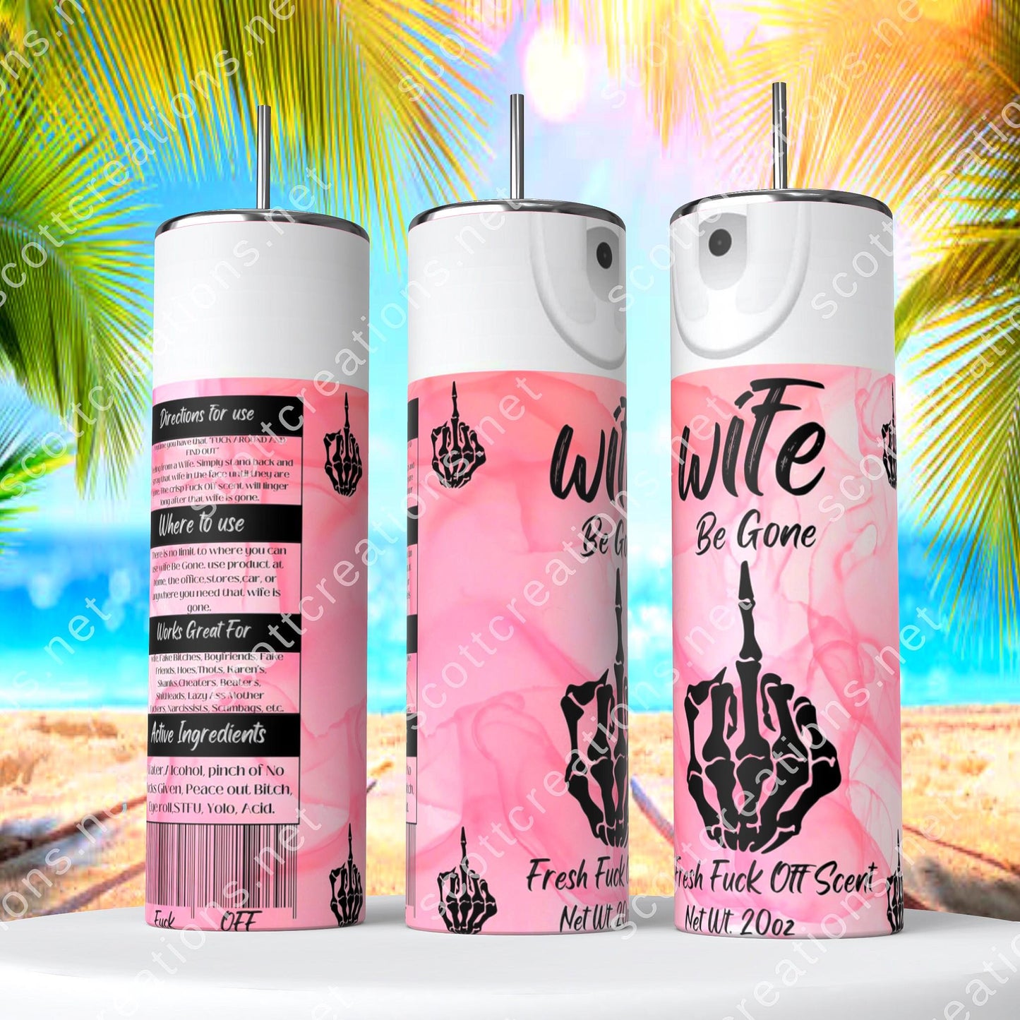 Wife Spray 3 Tumbler