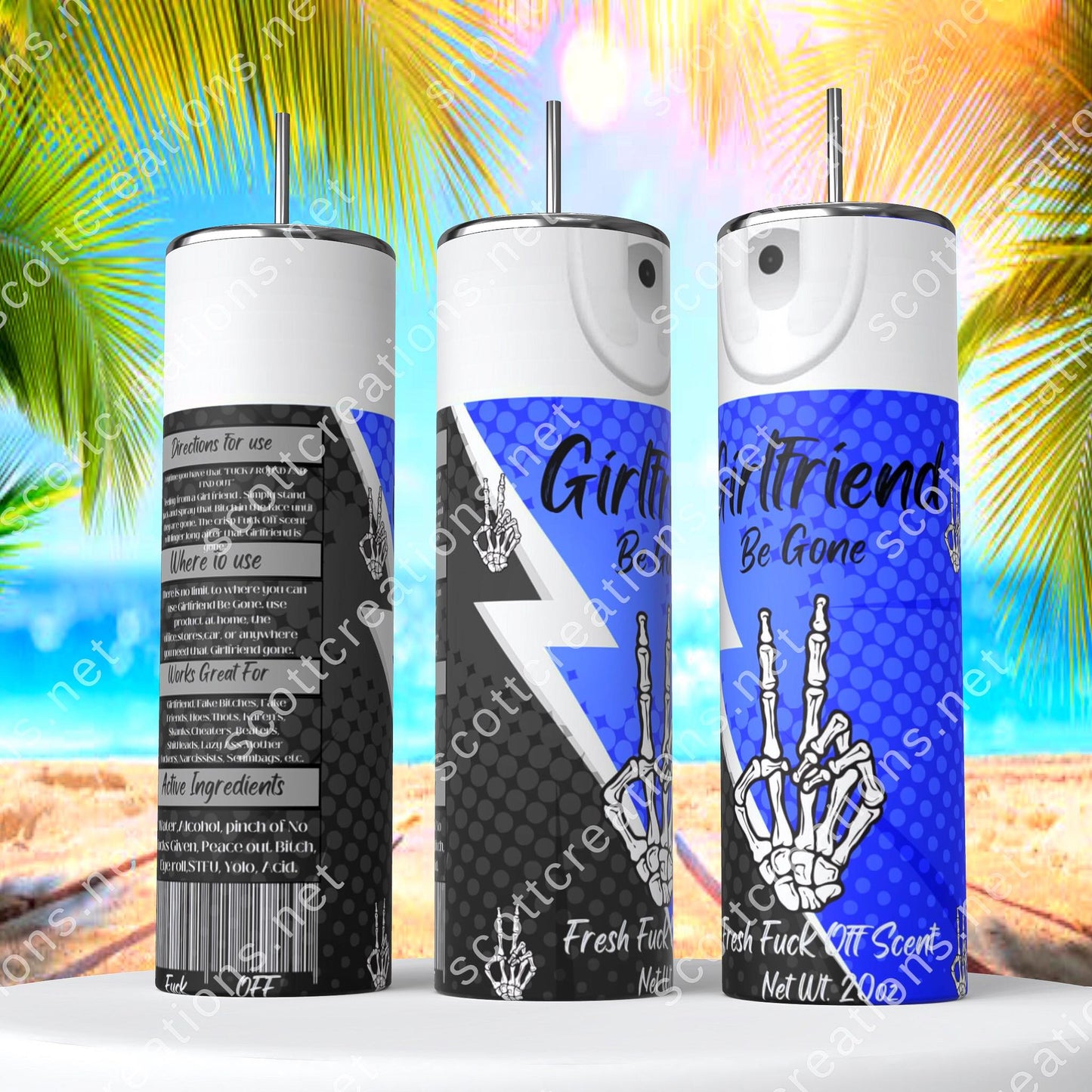 Girlfriend Spray 2 Tumbler