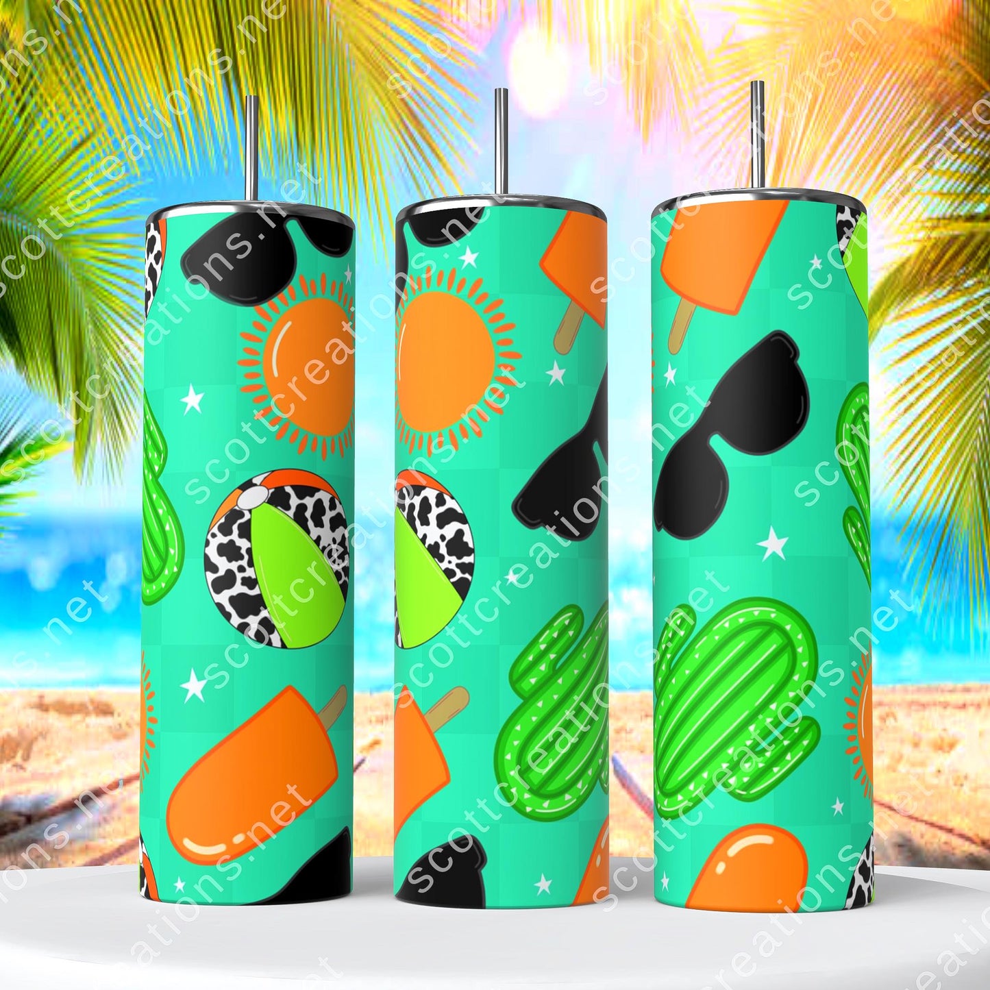 Summer Float Tumbler