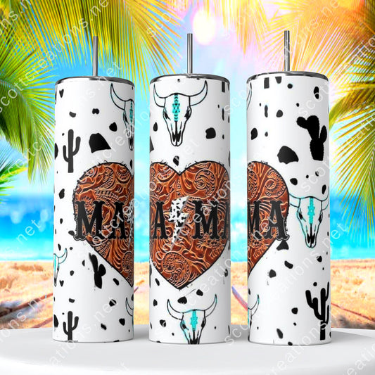 Cowhorn Mama Tumbler