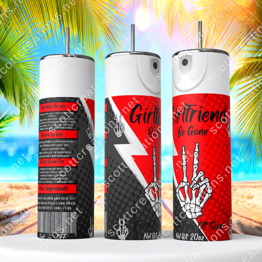 Girlfriend Spray 3 Tumbler