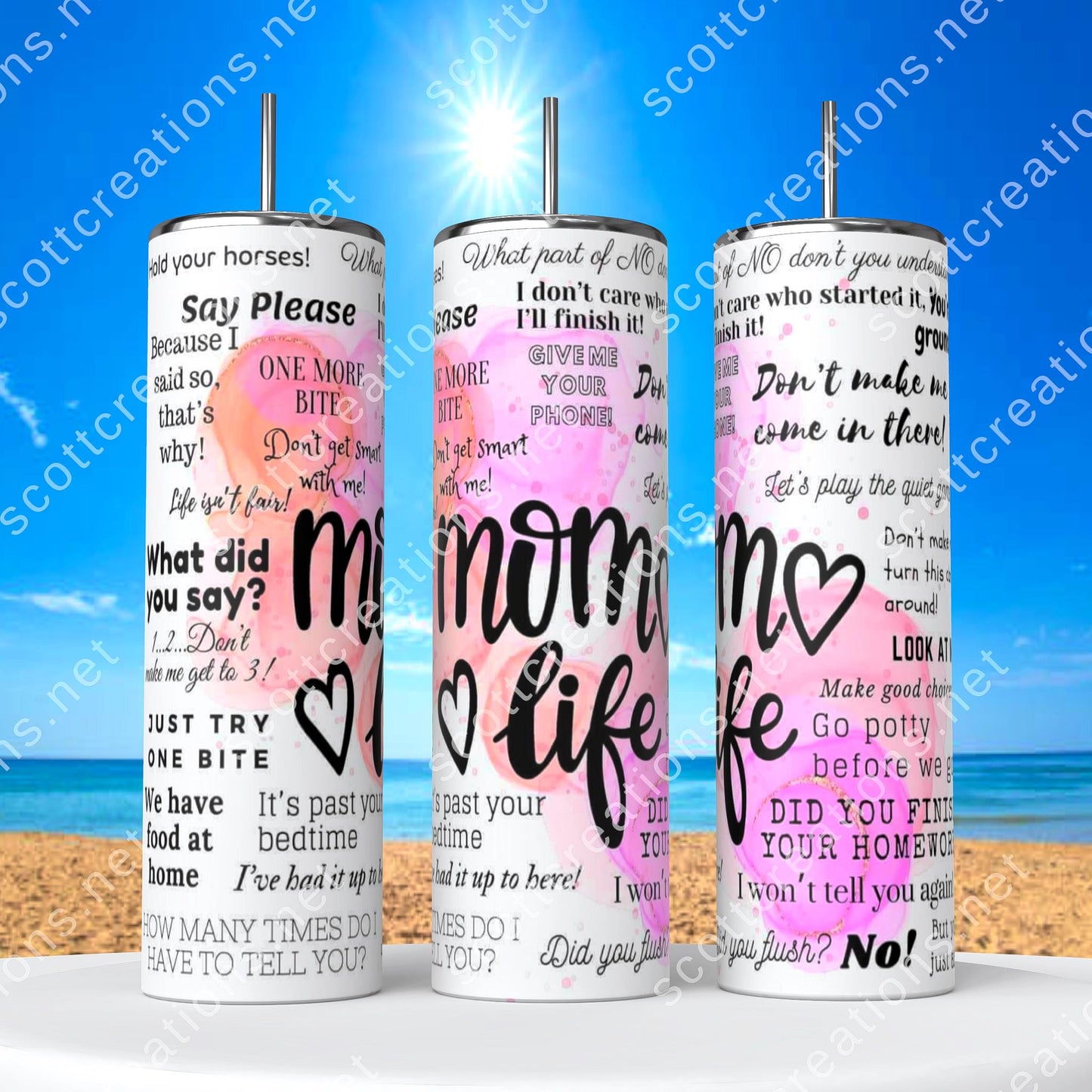 Mom Life Tumbler