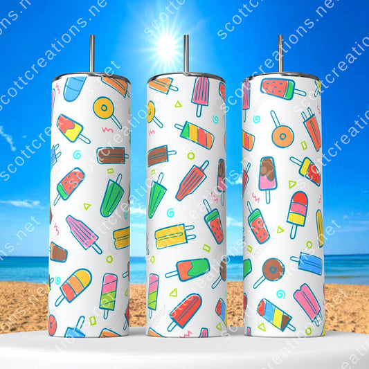Popsicle Days in the Sun Tumbler