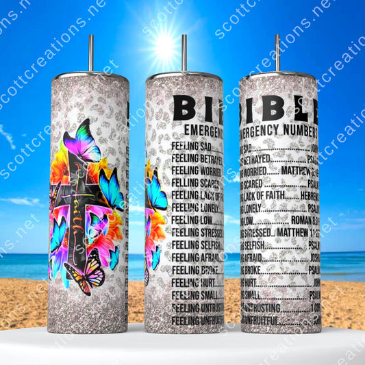 Bible Verses Tumbler