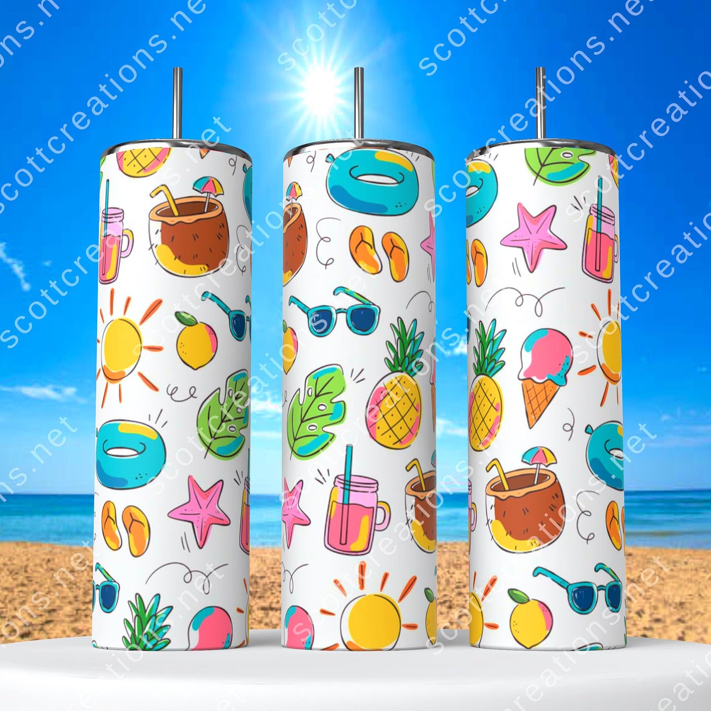 Fun in the Sun Tumbler