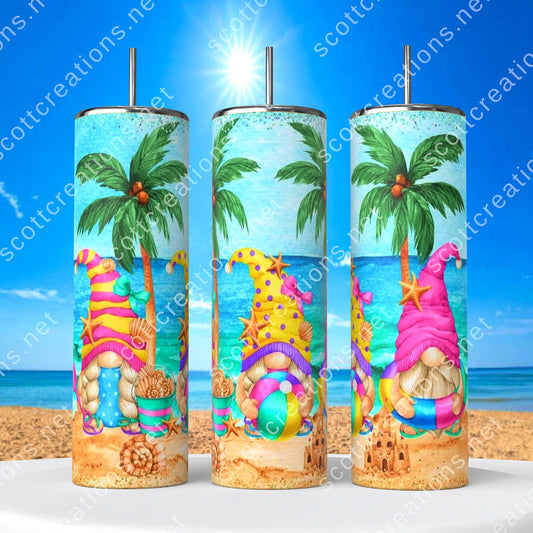 Summer Gnome Tumbler