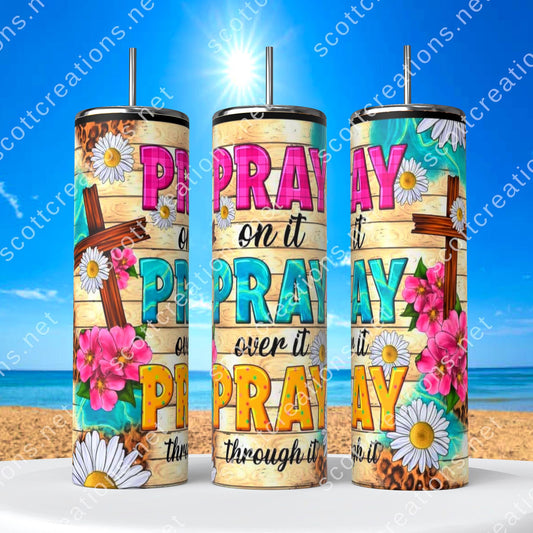 Cross Praying Tumbler