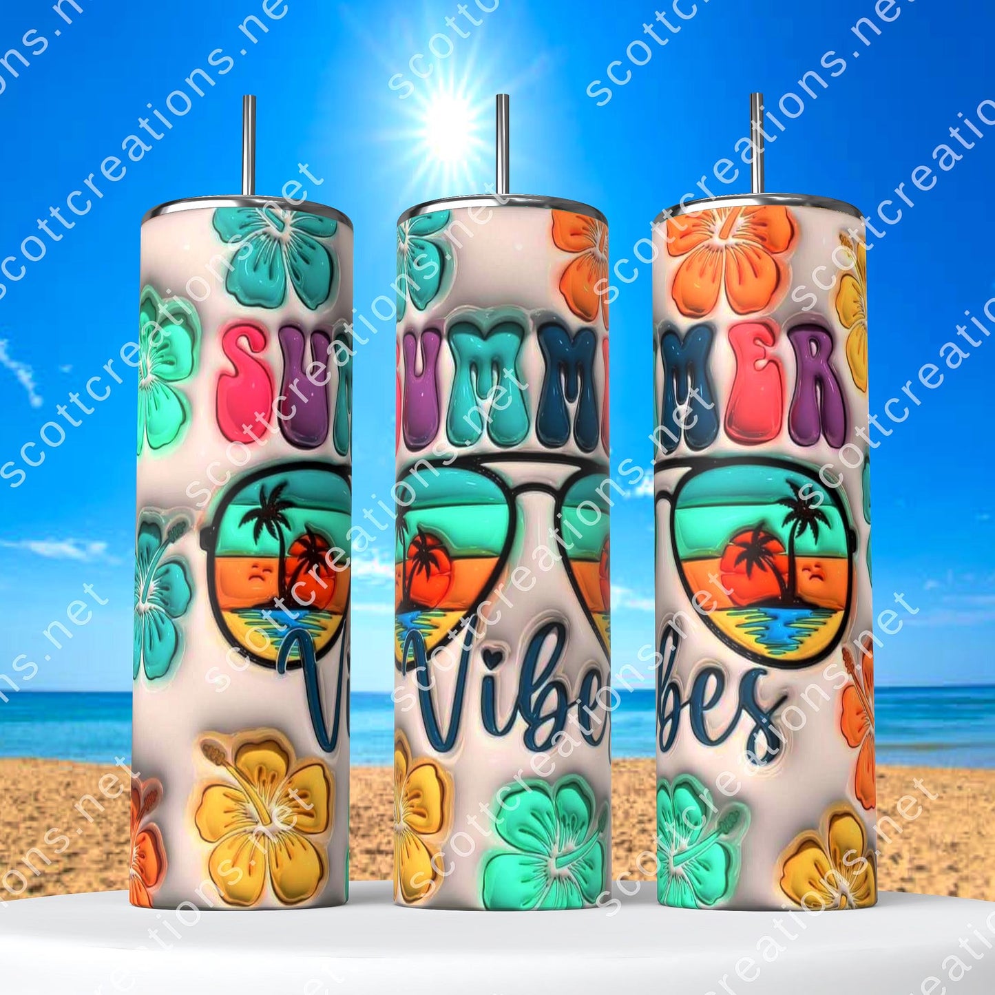 Summer Vibes Tumbler
