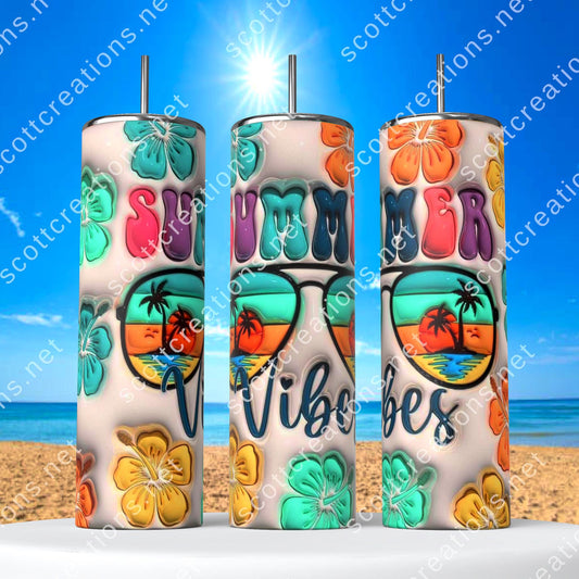Summer Vibes Tumbler