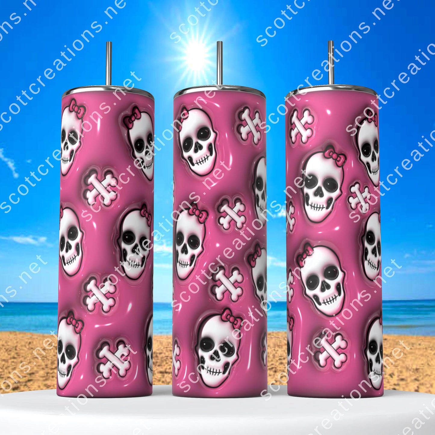 Skelly Head Tumbler