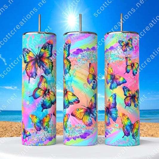 Butterfly Fly Away Tumbler