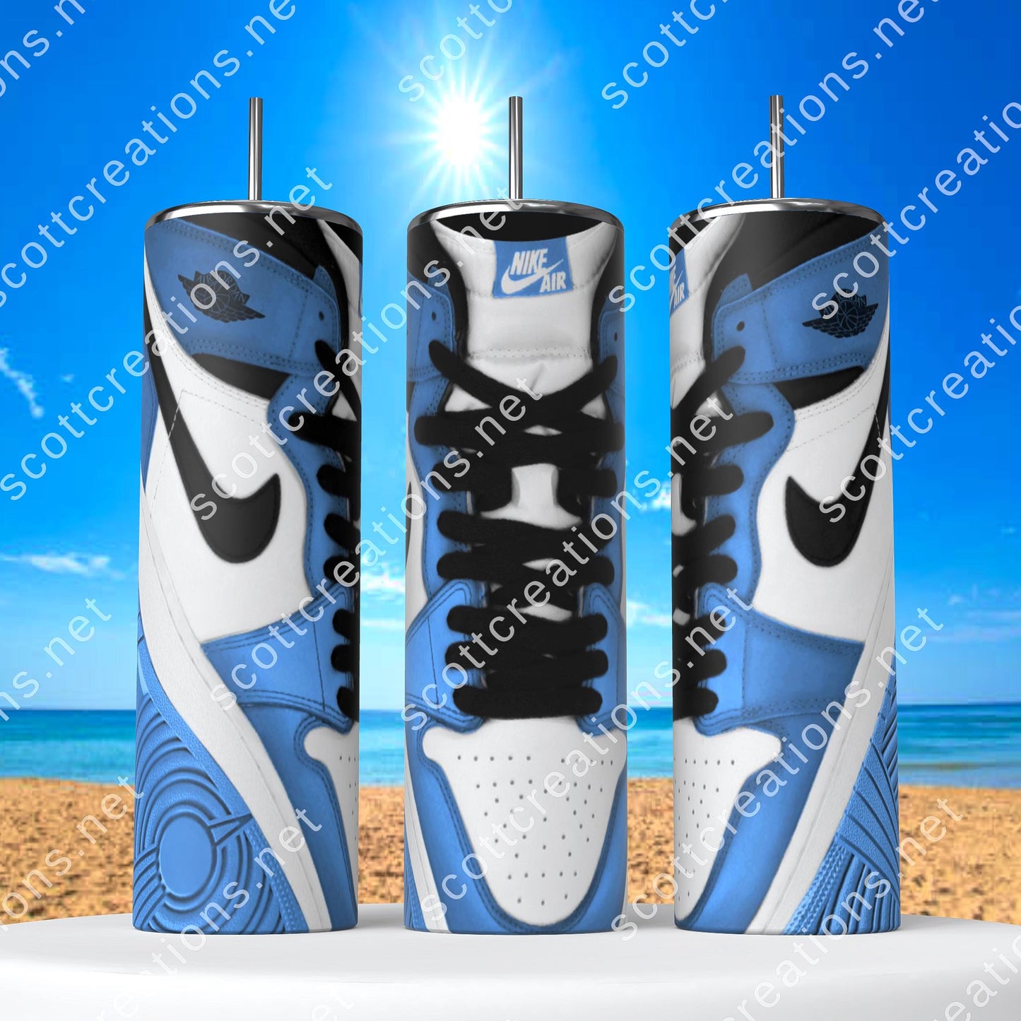 Check Shoes Tumbler