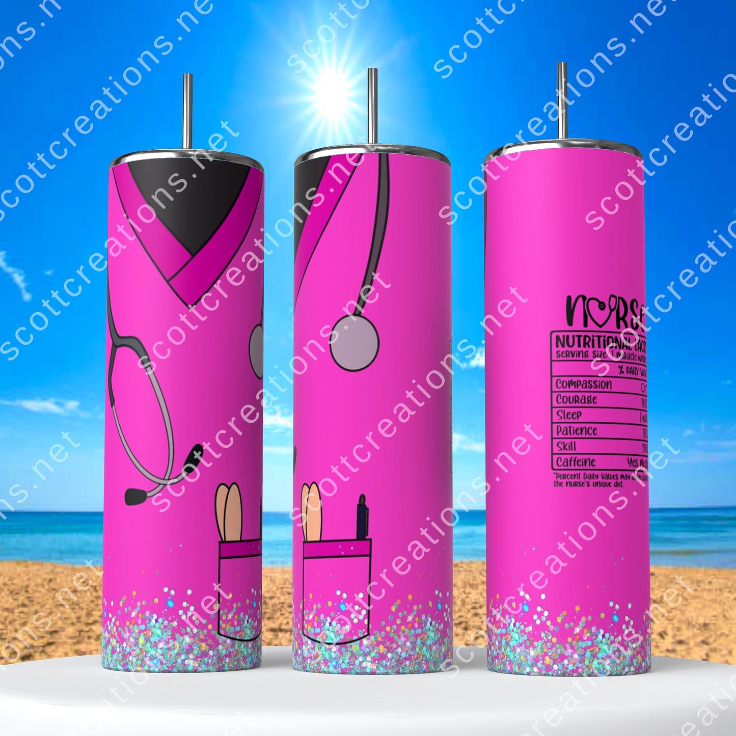 Nurse Uniform Tumbler