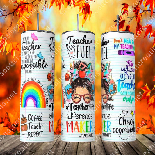 Teacher Fuel Tumbler