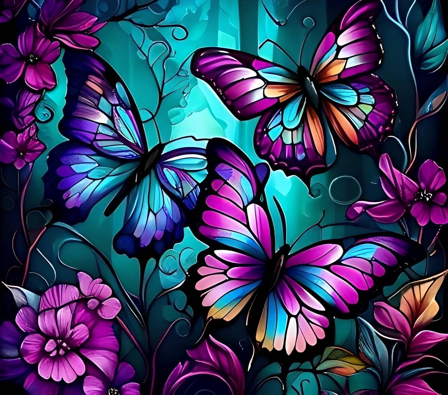 Glow in the Dark Butterfly 2