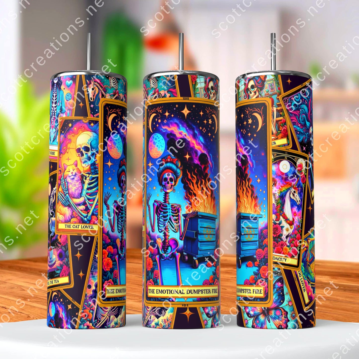 The Emotional Dumpster Tumbler