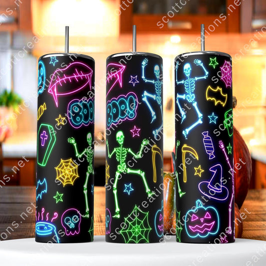 Glow Skelly Tumbler