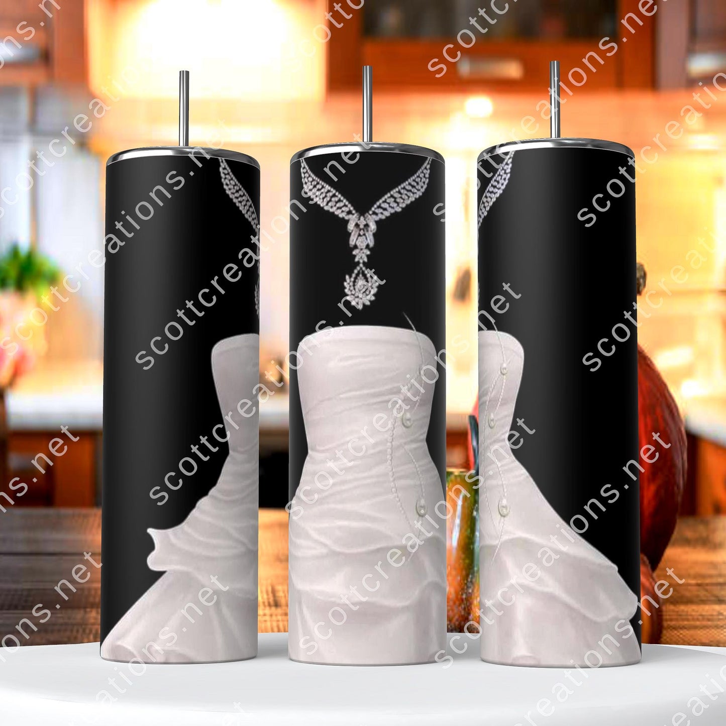 Wedding Dress Tumbler