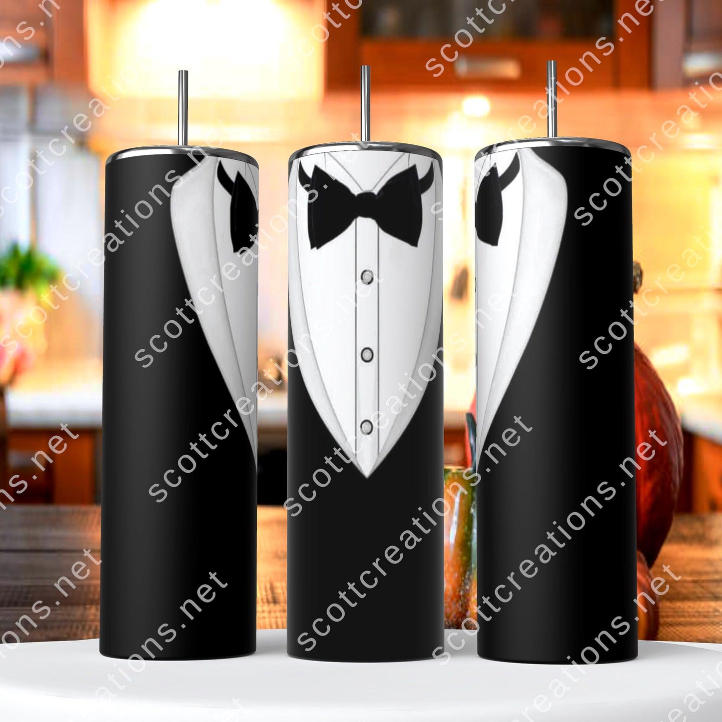 Man Suit Wedding Tumbler