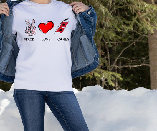 Peace Love Canes