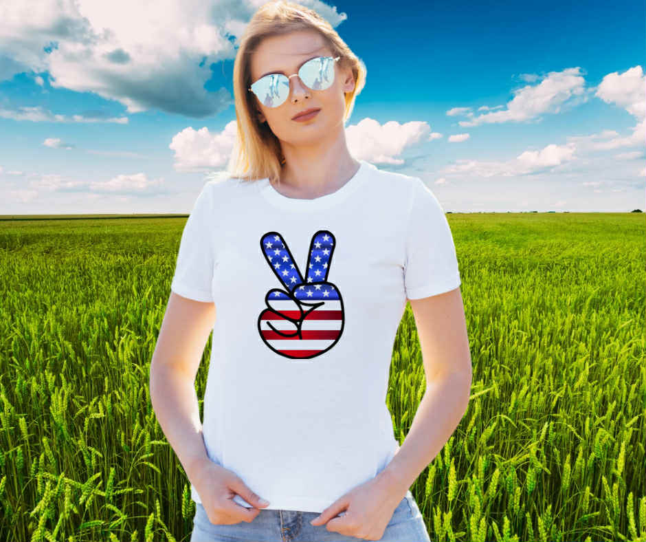 American Peace Sign