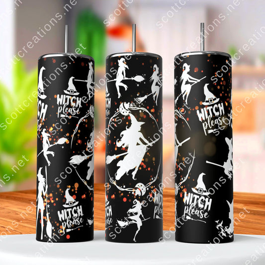 Witch Please Tumbler