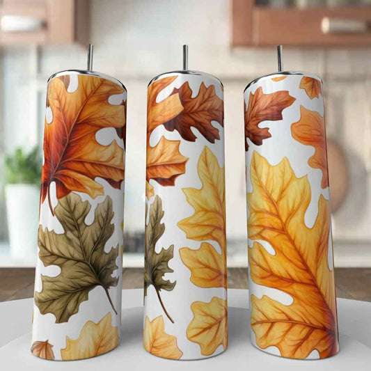 Fall Leaves Tumbler